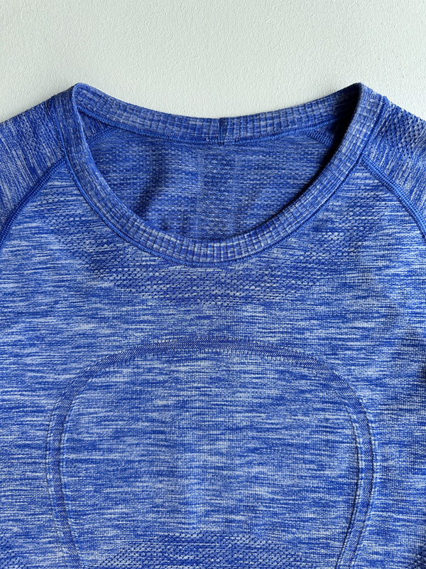 Swiftly Tech Long Sleeve Shirt in Indian Ocean — preloved Lululemon