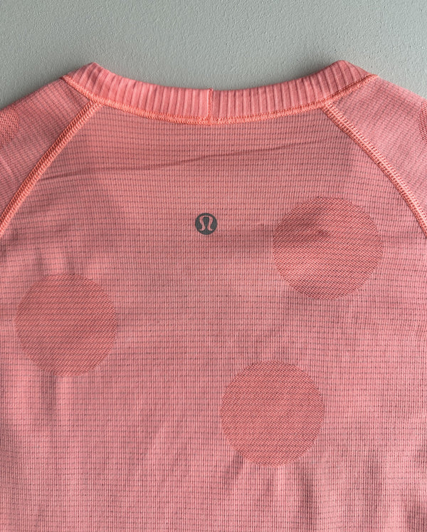 Swiftly Tech Short Sleeve in Pop Orange — preloved Lululemon
