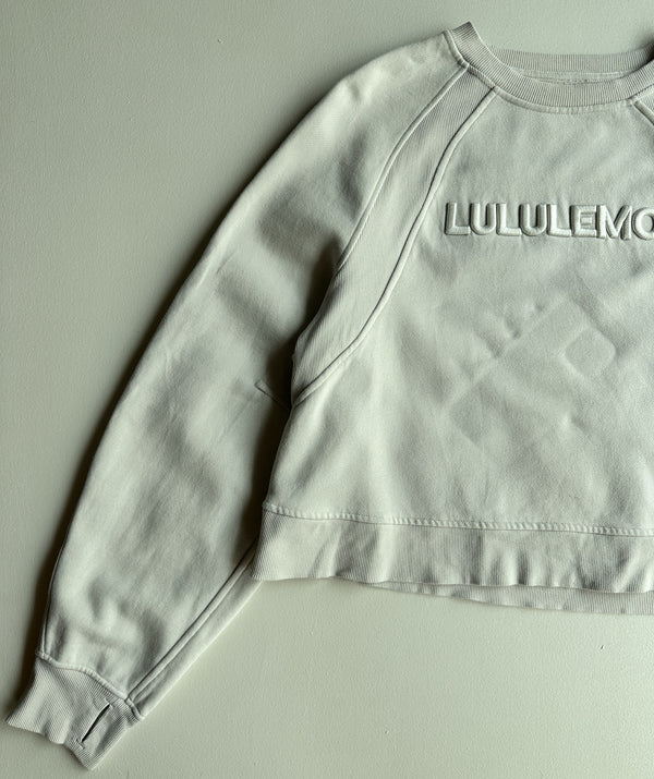 Scuba Oversized Pullover in Bone — preloved Lululemon
