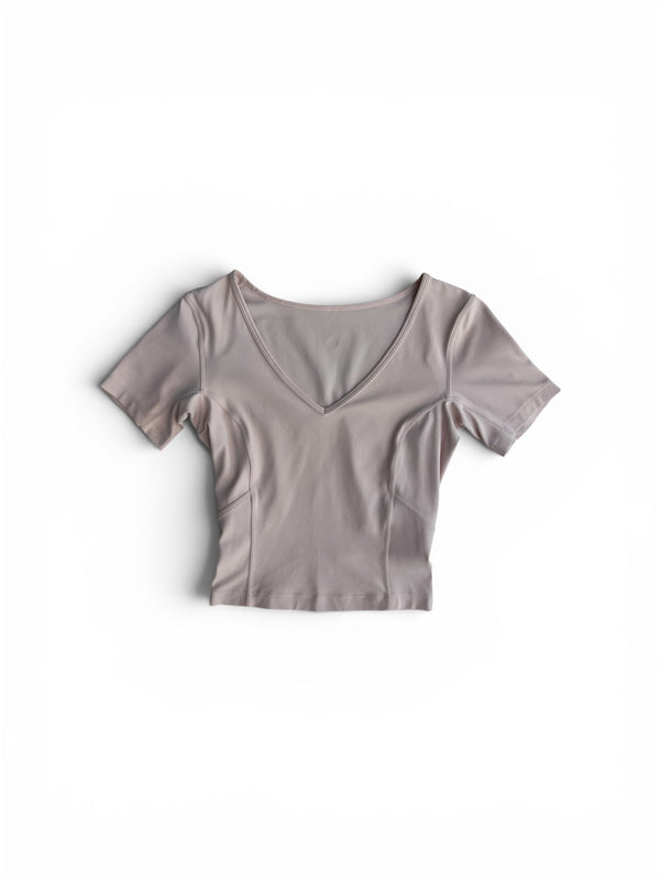 Lululemon Love Tee V-Neck Crop Top