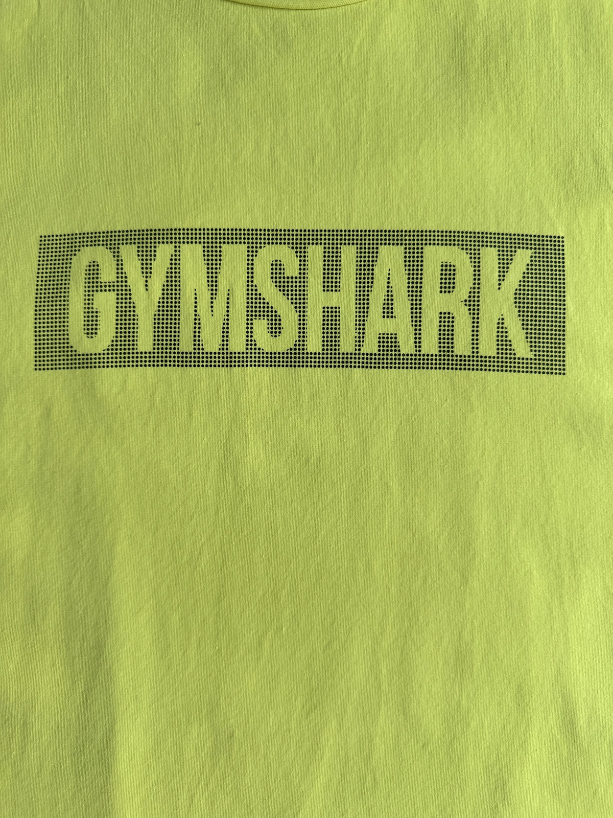 Block T-Shirt in Lime — preloved Gymshark