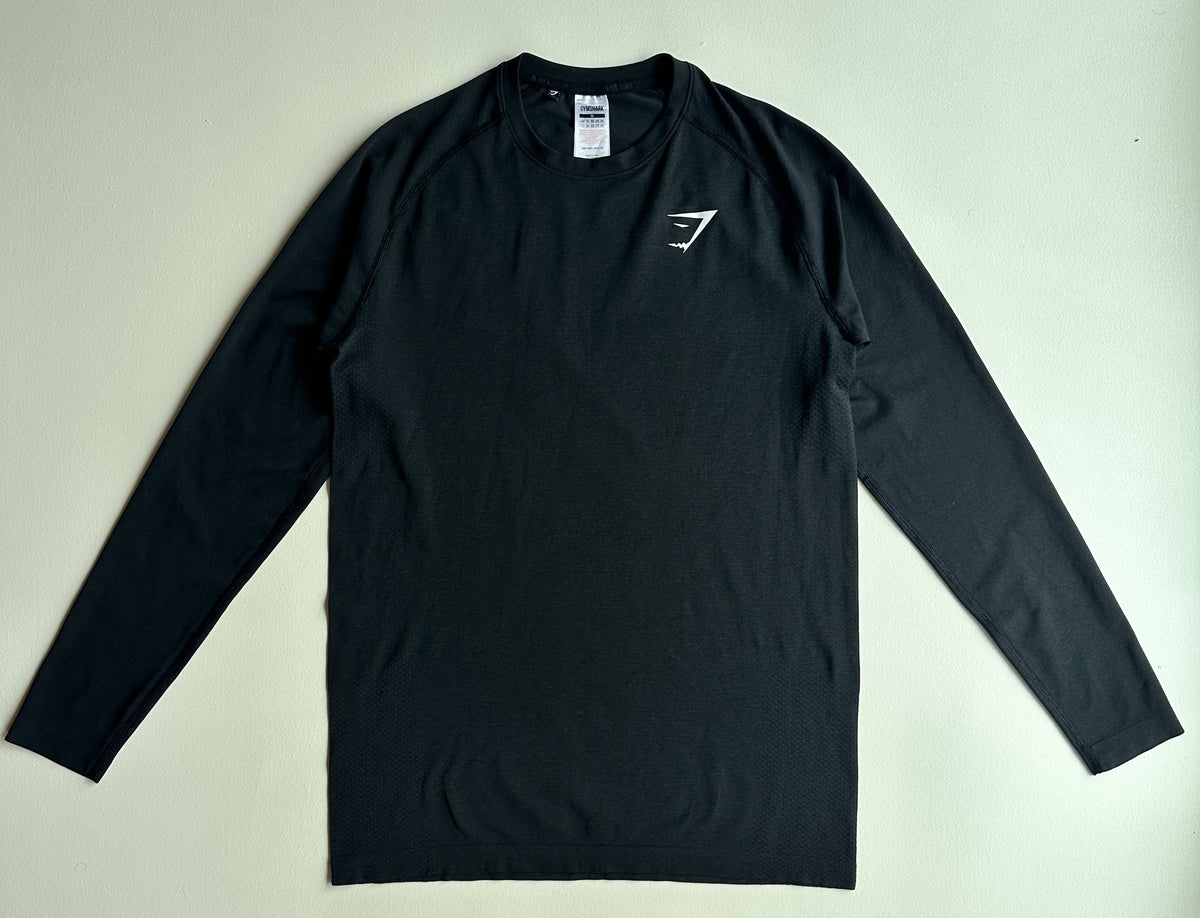 Arrival Long Sleeve T-Shirt in Black — preloved Gymshark