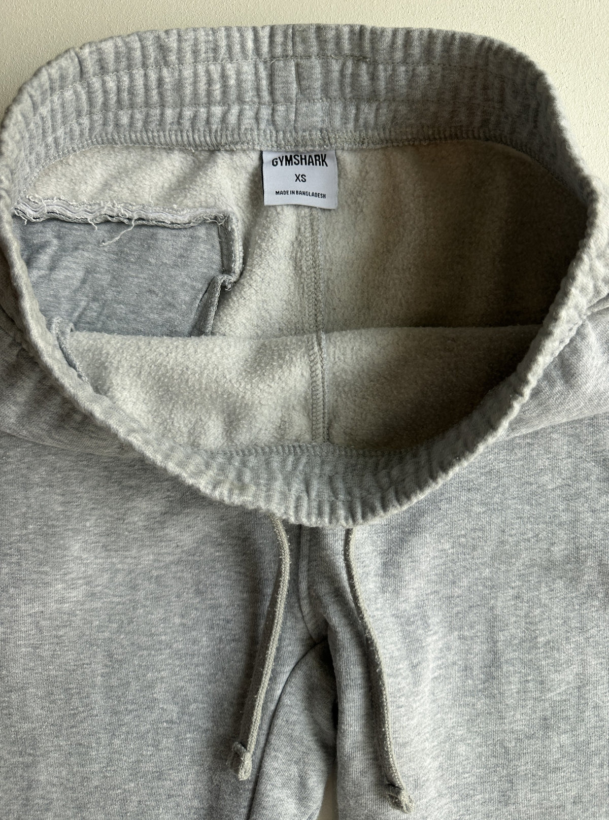 Crest Joggers in Light Grey Marl — preloved Gymshark