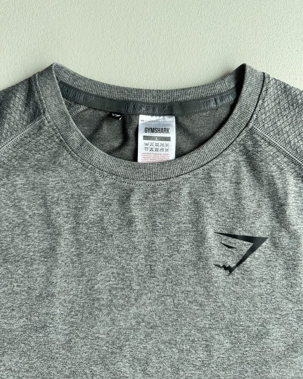Vital Seamless T-Shirt in Smoke Grey — preloved Gymshark
