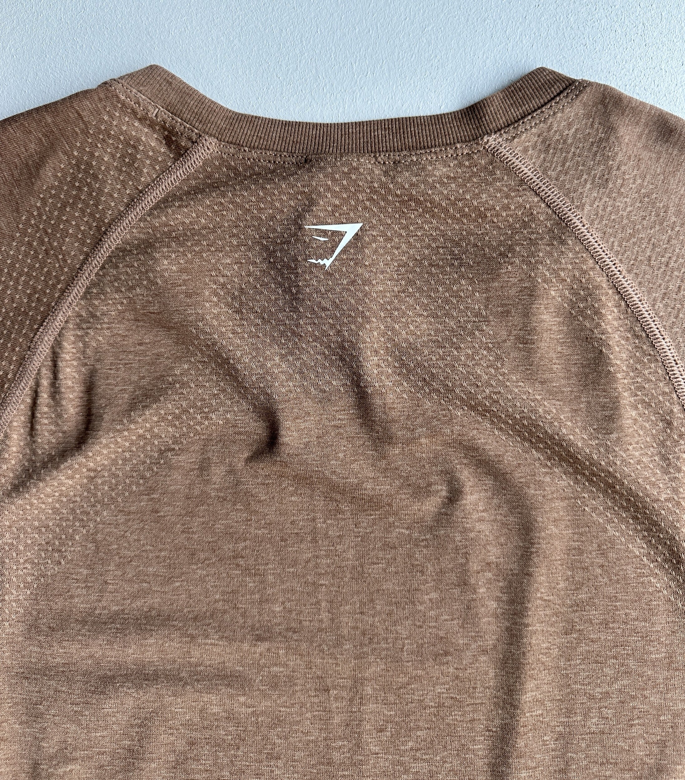 Vital Seamless T-Shirt in Fawn Marl — preloved Gymshark