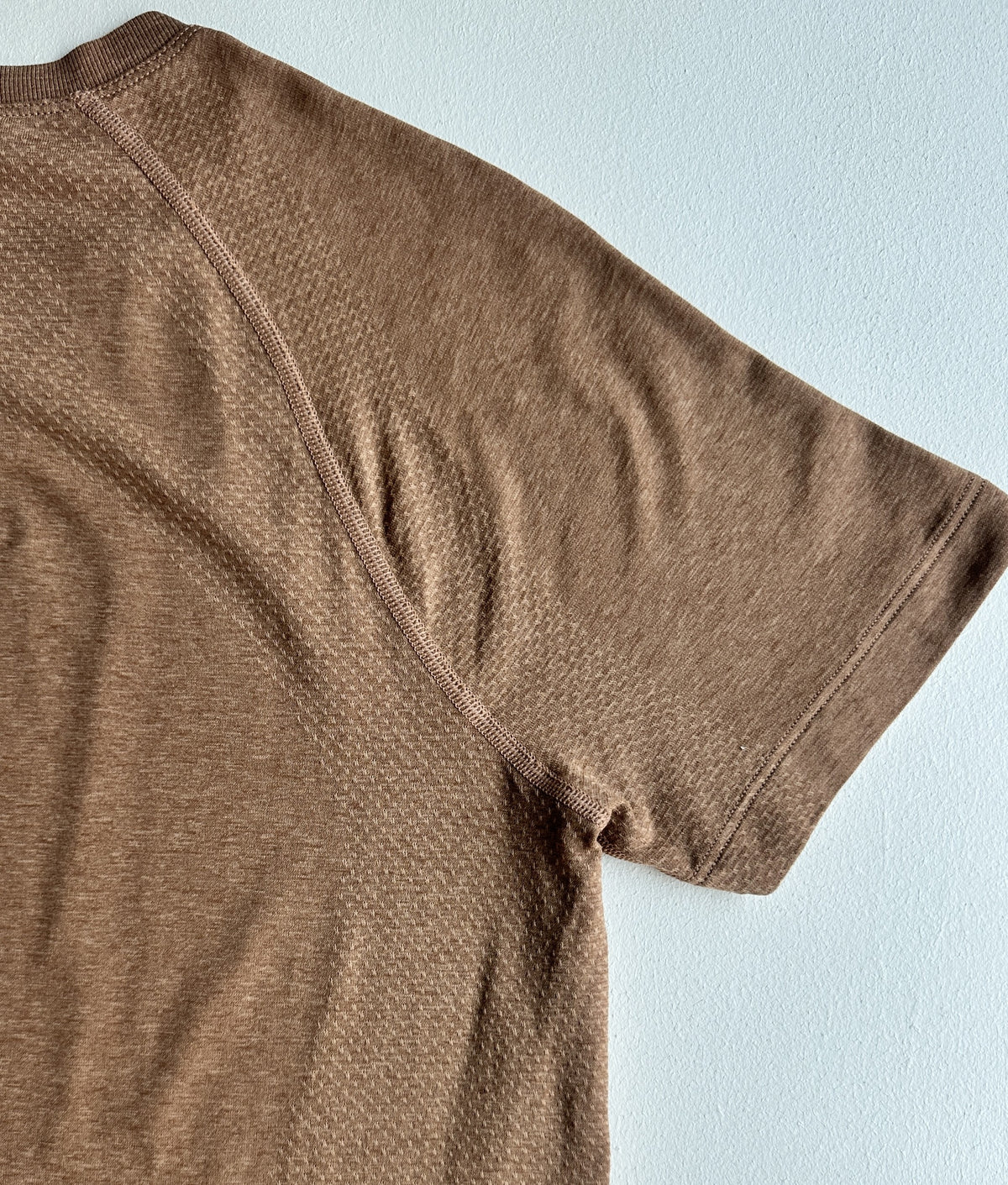 Vital Seamless T-Shirt in Fawn Marl — preloved Gymshark