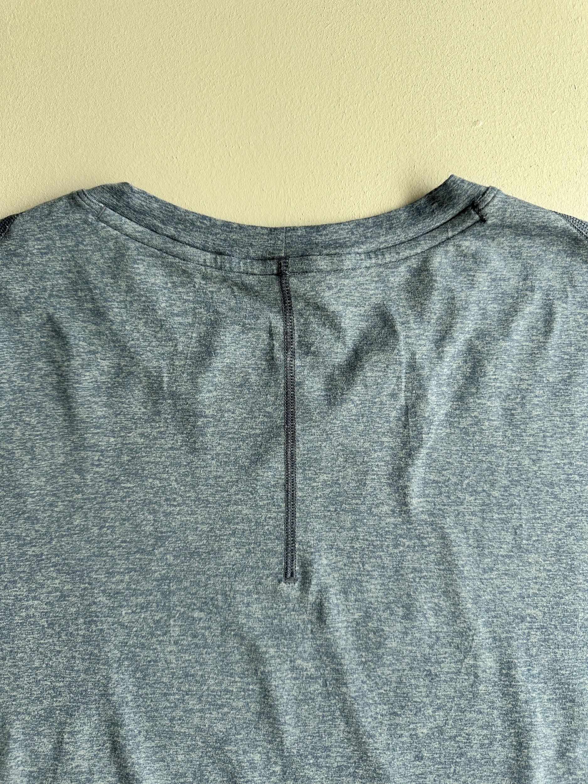 Dry Sense Short Sleeve Shirt in Regatta Blue — preloved Lululemon
