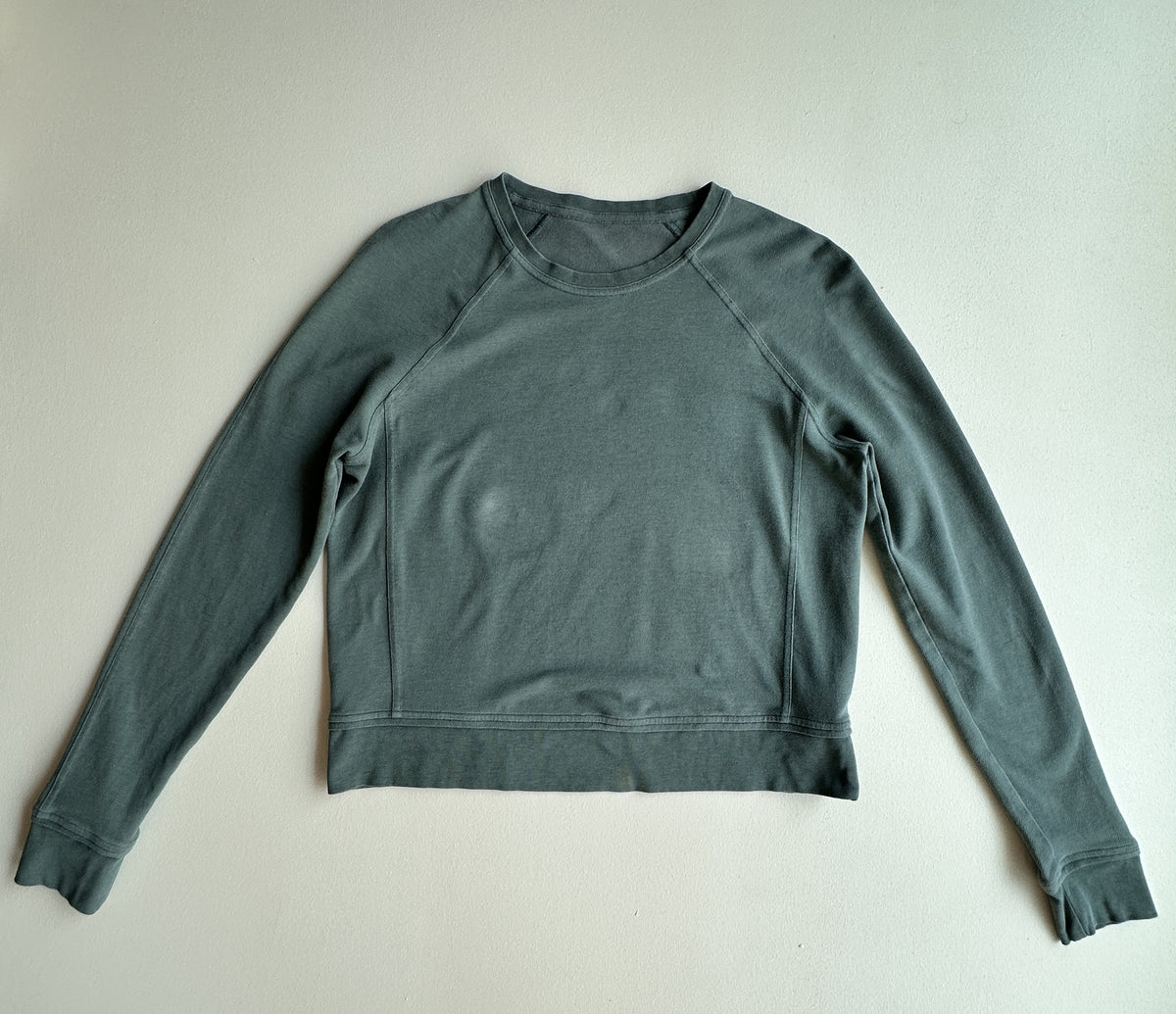 Every Moment Crew Sweatshirt in Juniper — preloved Lululemon