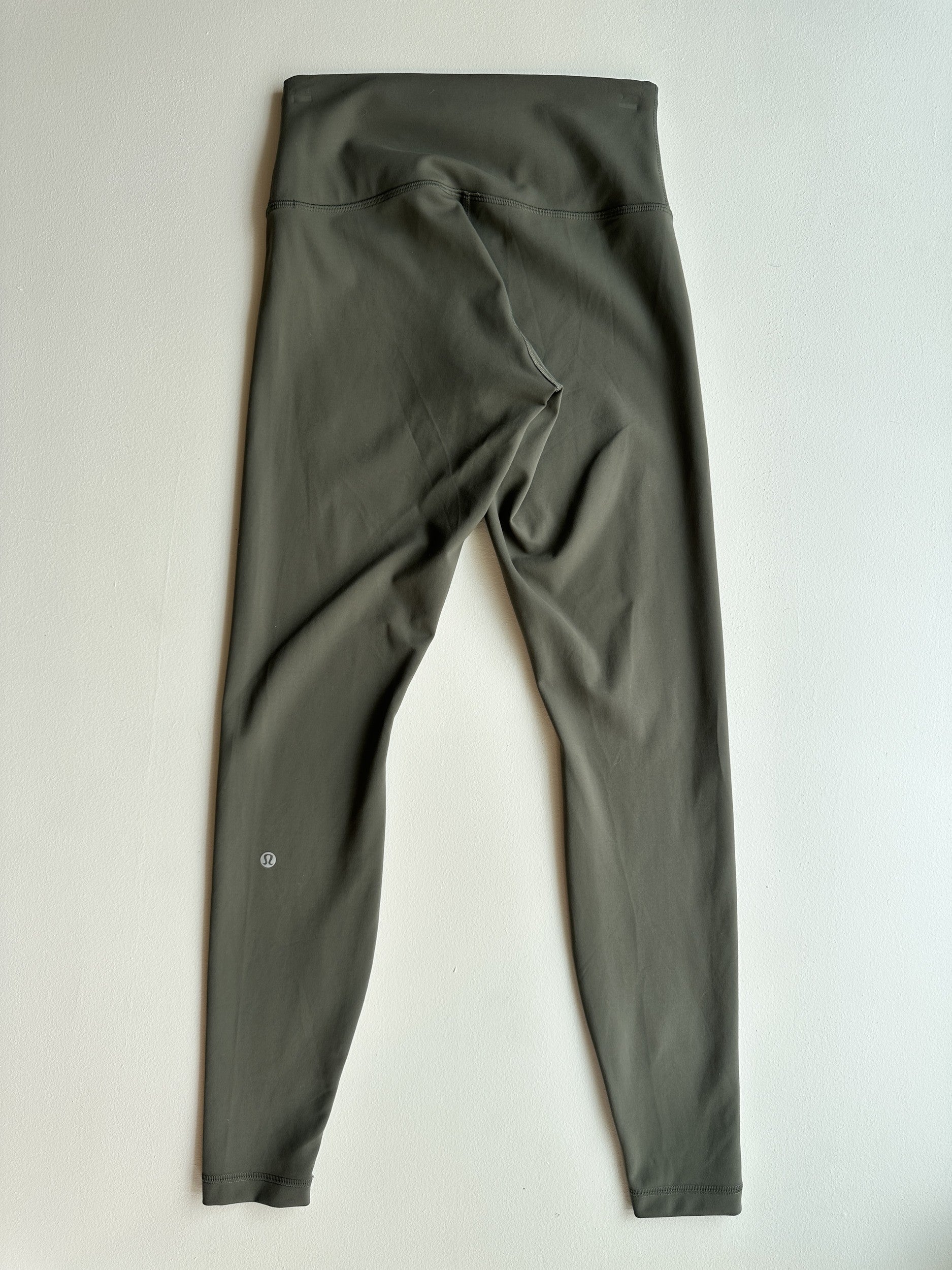 Wunder Train Contour Fit High Rise Tight 28" in smoked spruce — preloved Lululemon