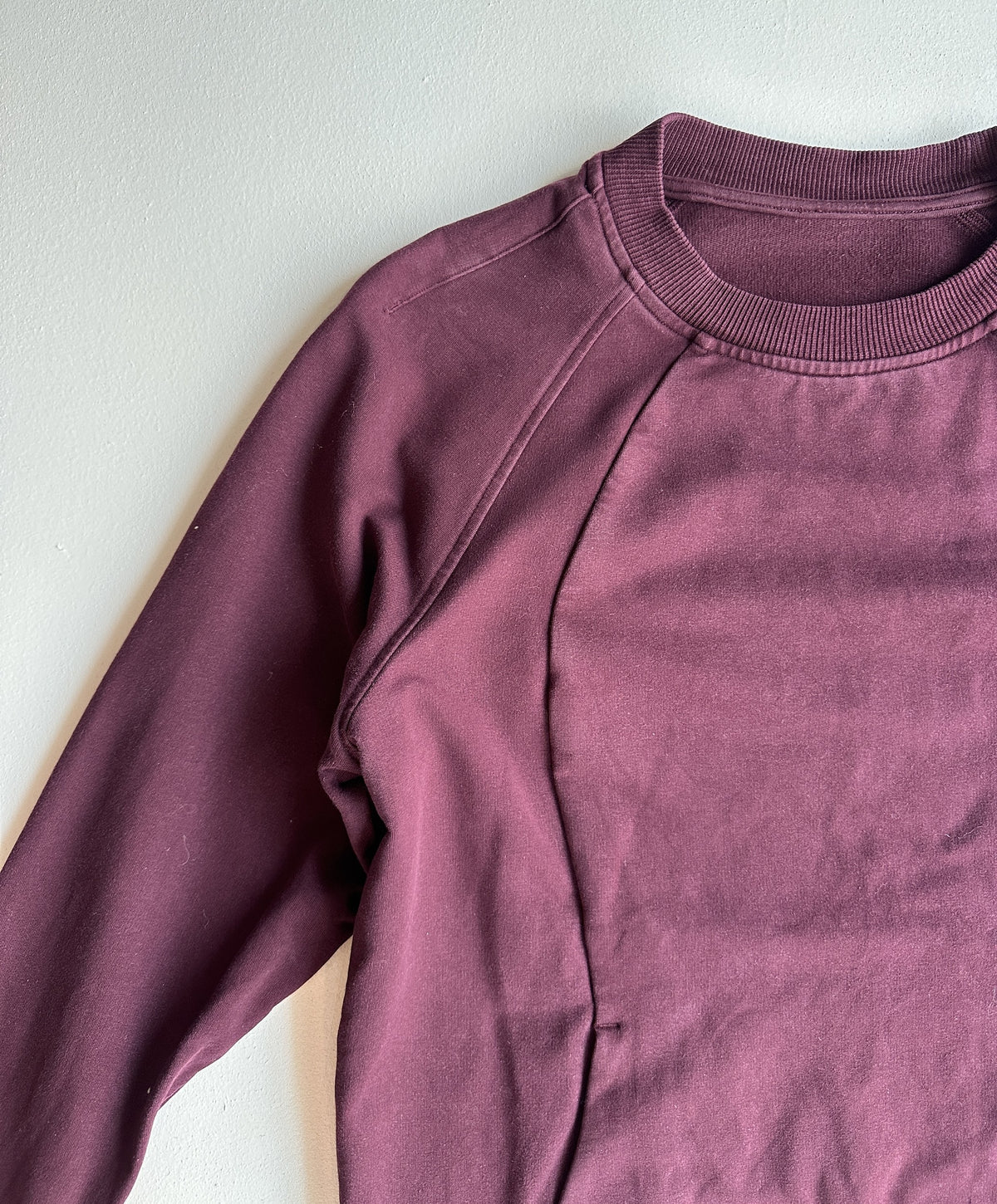 Scuba Crewneck Sweatshirt in Cassis — preloved Lululemon