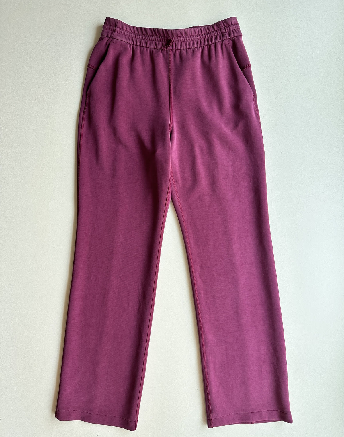 Softstream High Rise Pants in Red Merlot — preloved Lululemon