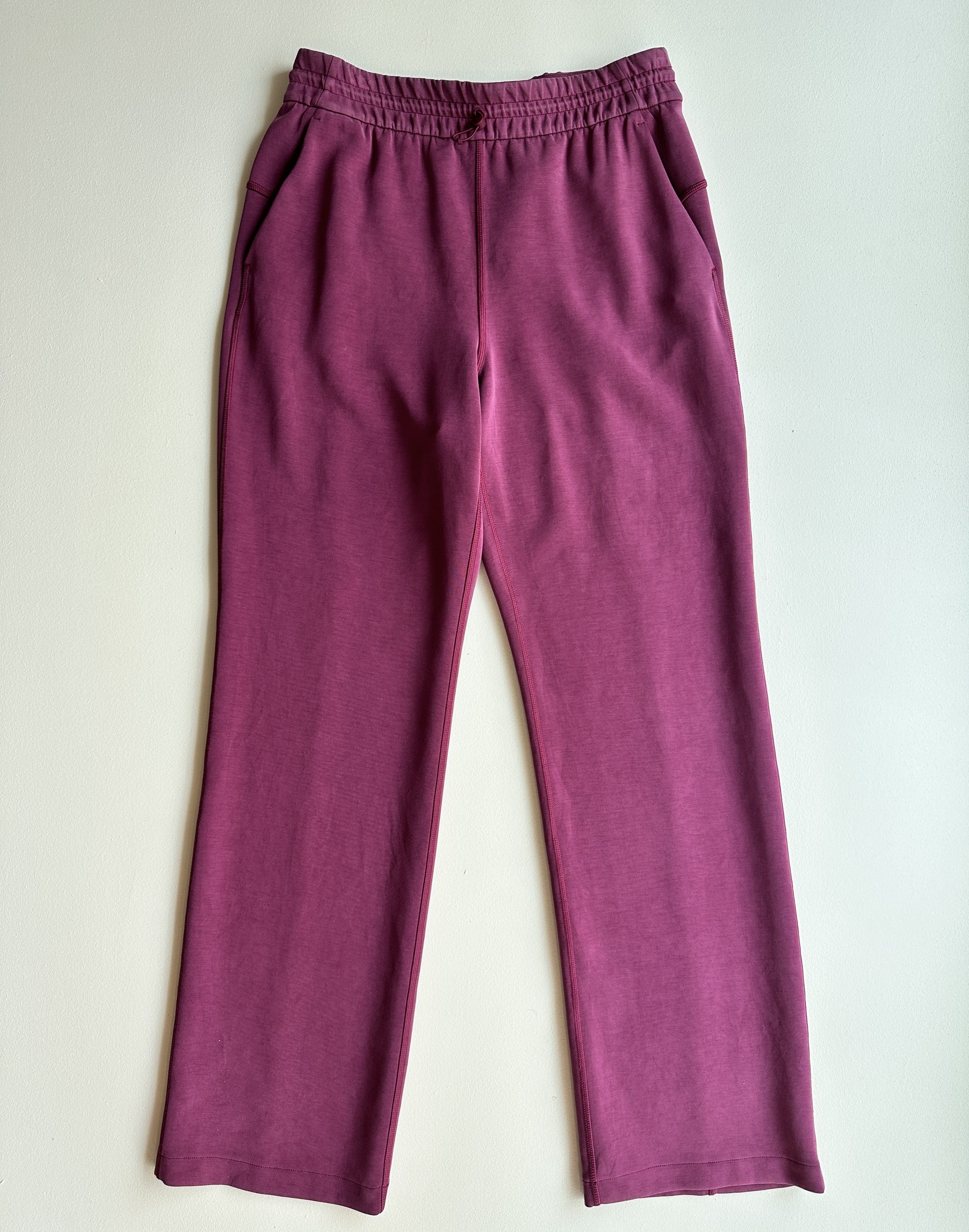 Softstream High Rise Pants in Red Merlot — preloved Lululemon