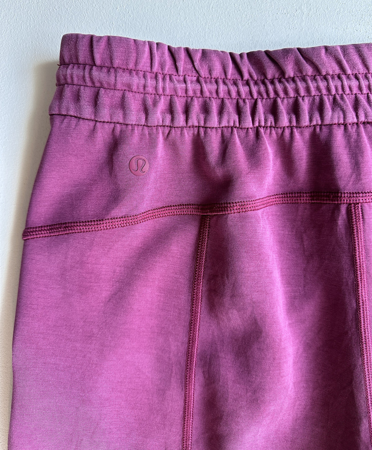 Softstream High Rise Pants in Red Merlot — preloved Lululemon