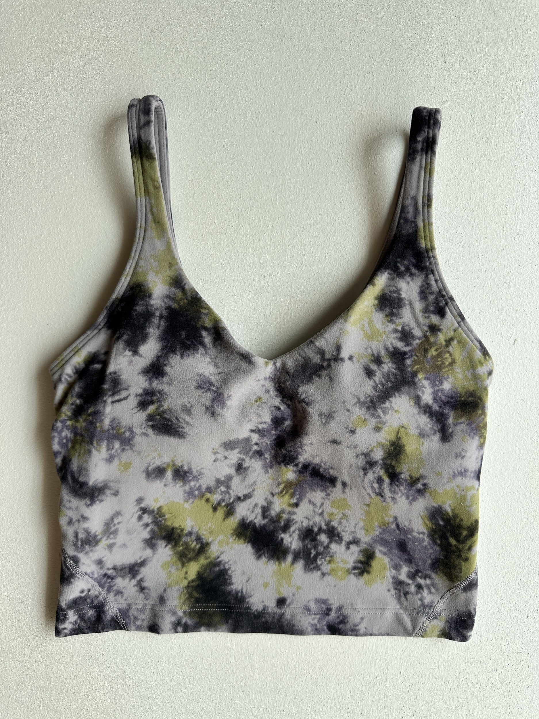 Align Tank Top in Radial Tie Dye Mauve Grey — preloved Lululemon