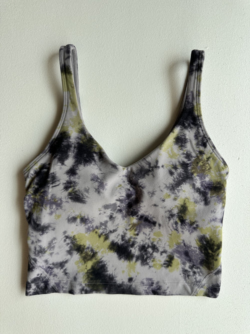 Align Tank Top in Radial Tie Dye Mauve Grey — preloved Lululemon