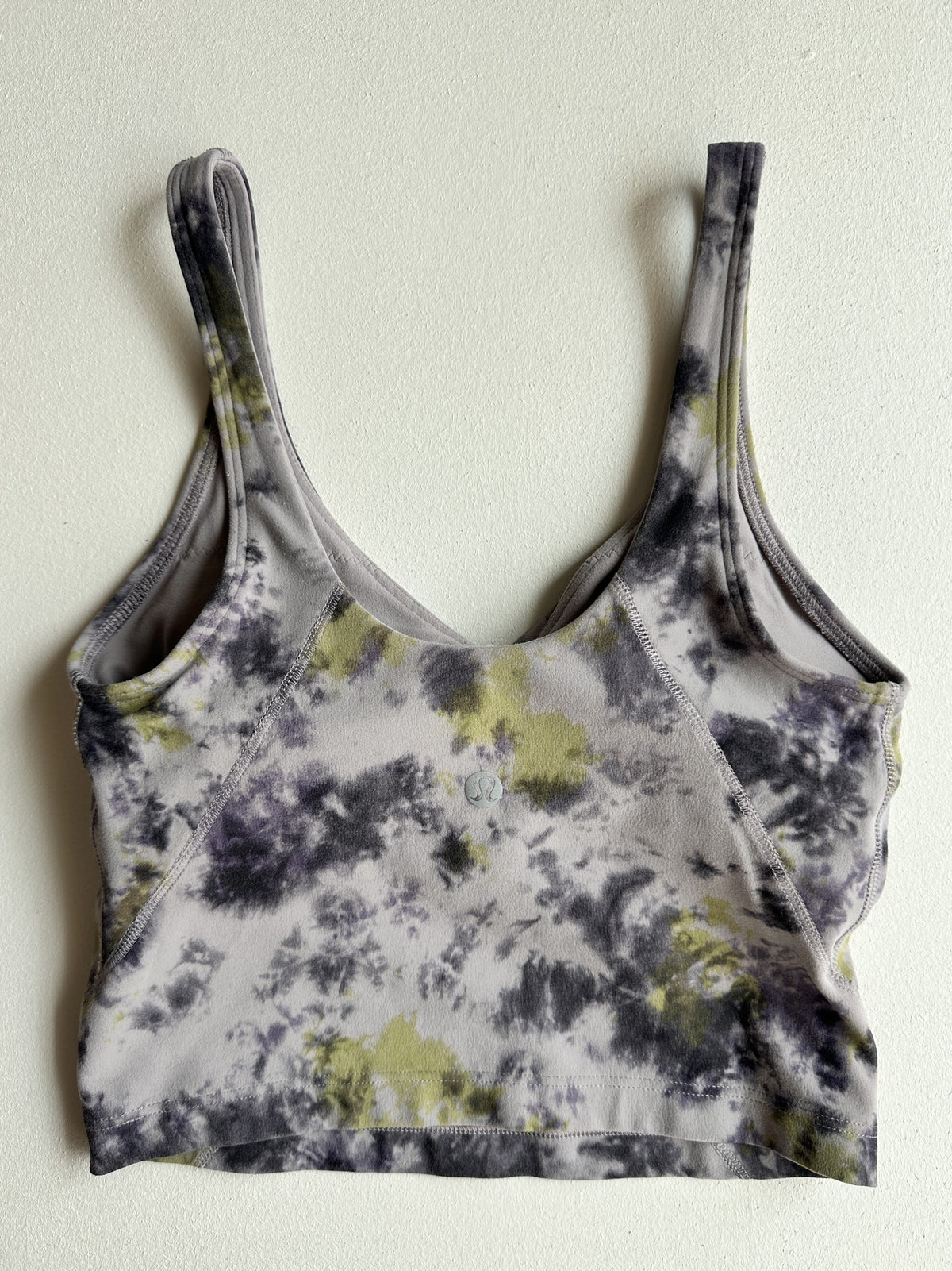 Align Tank Top in Radial Tie Dye Mauve Grey — preloved Lululemon