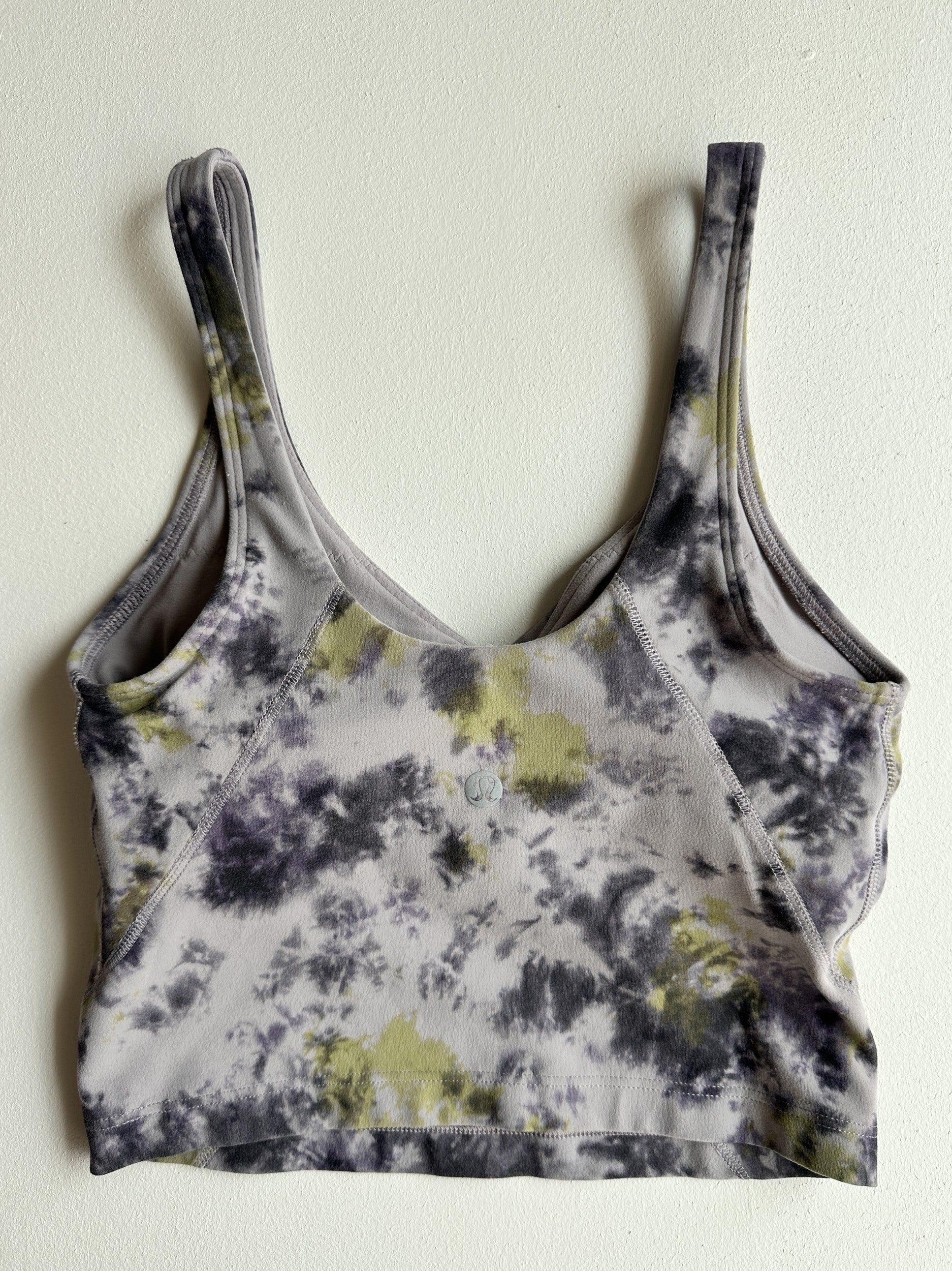 Align Tank Top in Radial Tie Dye Mauve Grey — preloved Lululemon