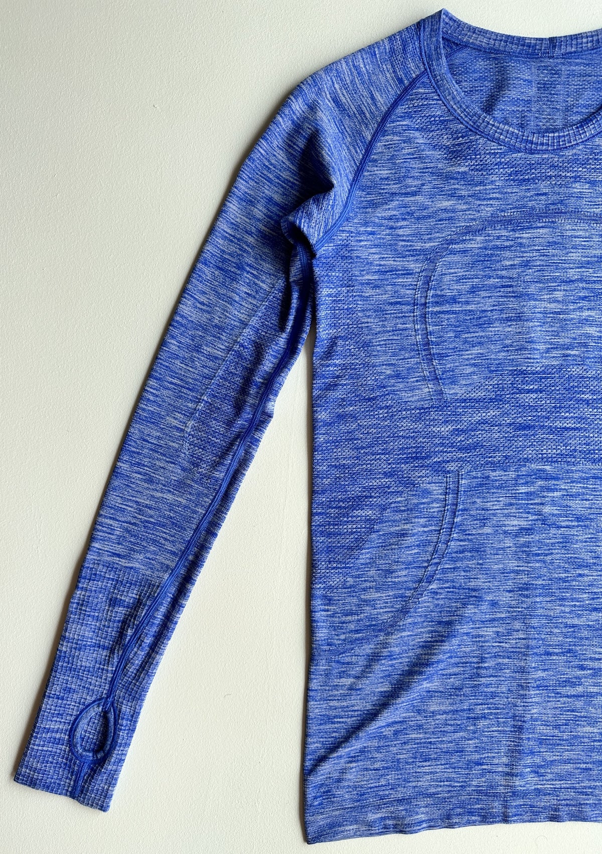 Swiftly Tech Long Sleeve Shirt in Indian Ocean — preloved Lululemon