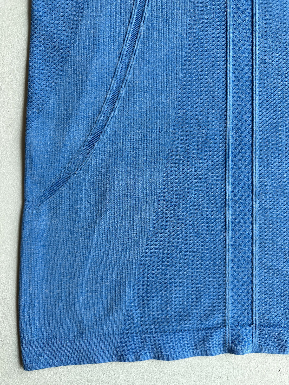 Swiftly Tech Long Sleeve Shirt in Heathered Cornflower — preloved Lululemon