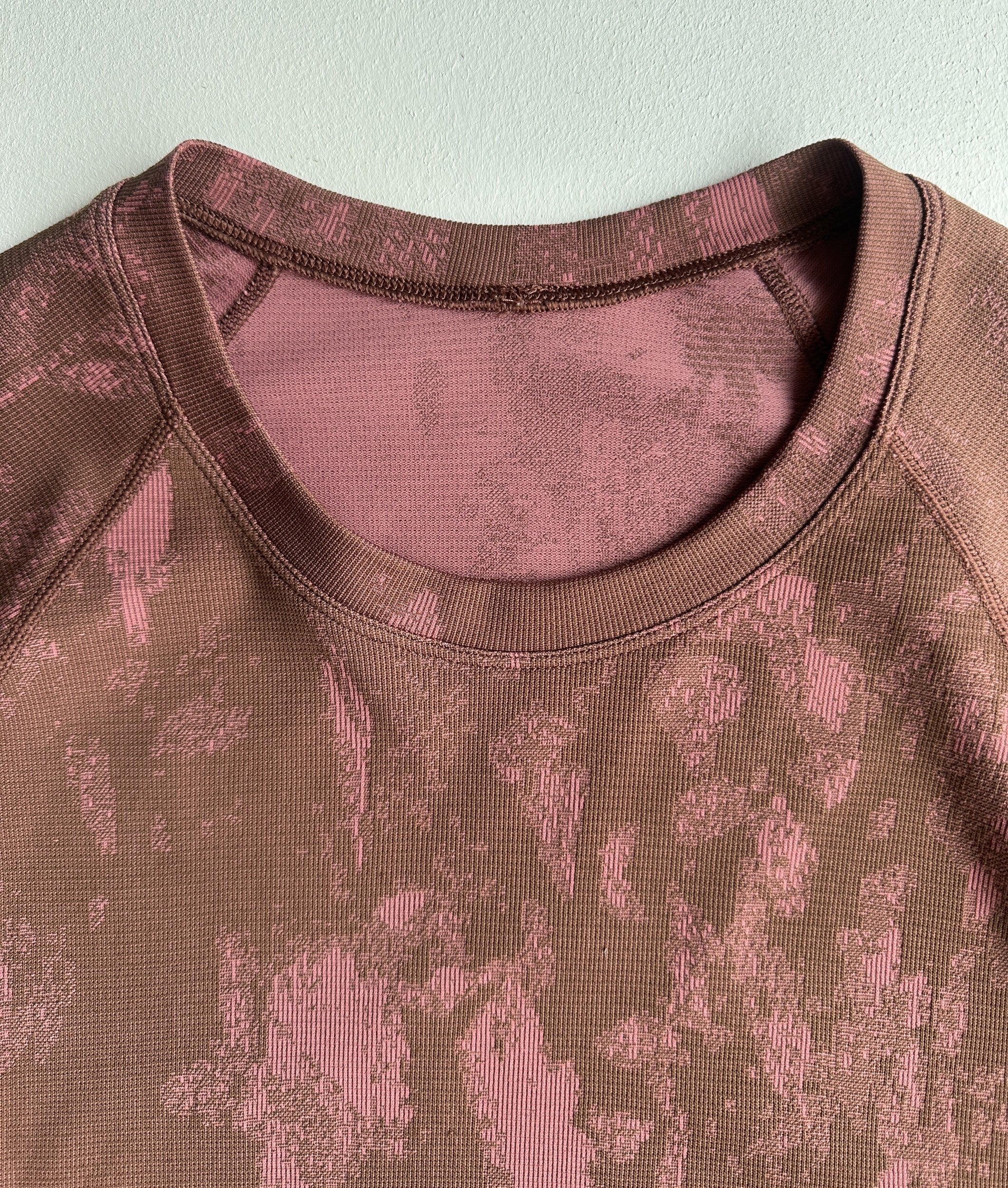 Swiftly Tech Long Sleeve Shirt in Shadow Bloom Roasted Brown — preloved Lululemon