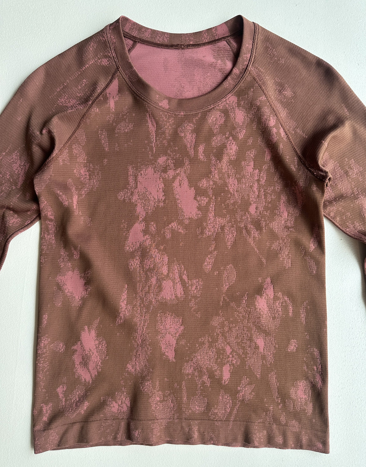 Swiftly Tech Long Sleeve Shirt in Shadow Bloom Roasted Brown — preloved Lululemon