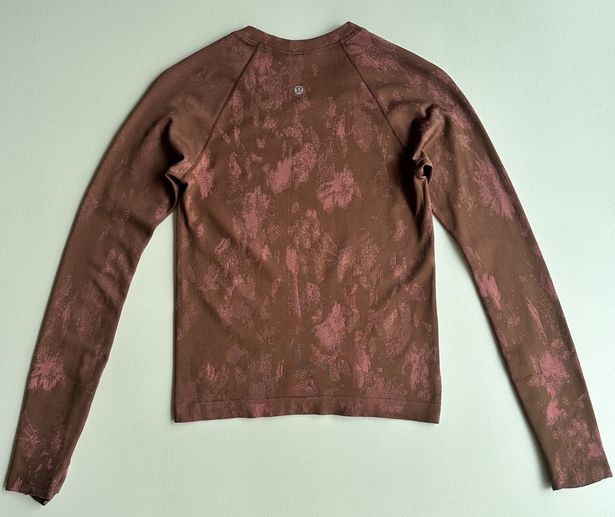 Swiftly Tech Long Sleeve Shirt in Shadow Bloom Roasted Brown — preloved Lululemon