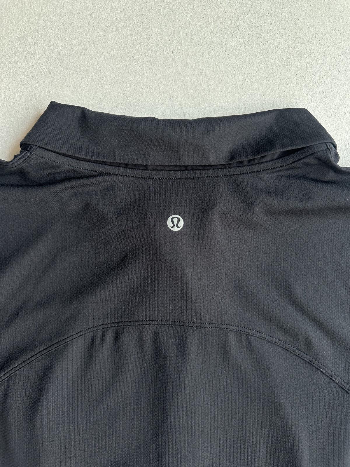 Quick-Drying Short Sleeve Polo in Black — preloved Lululemon