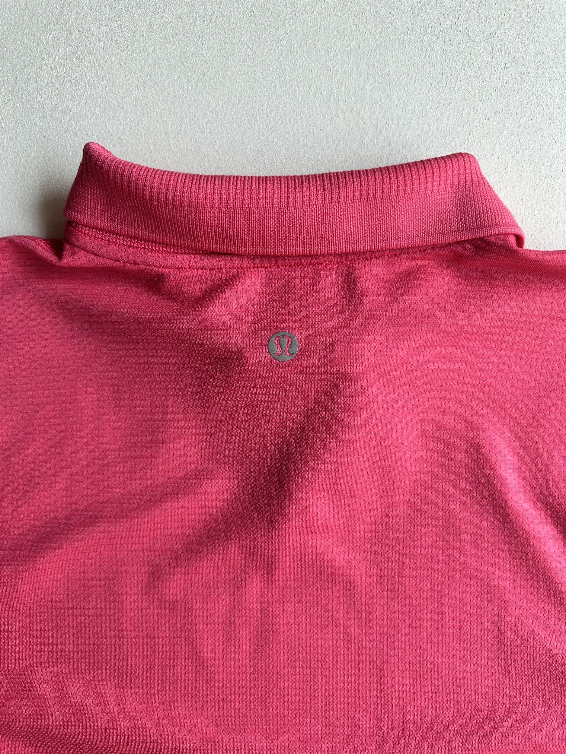 Swiftly Tech Short Sleeve Polo in Lip Gloss — preloved Lululemon