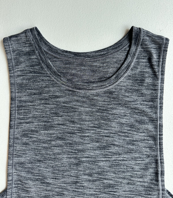 Var-City Muscle Tank in Heathered Slate — preloved Lululemon