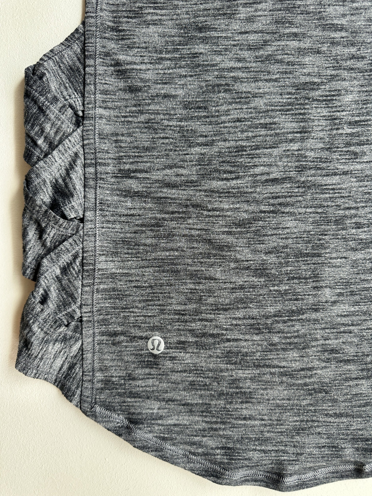Var-City Muscle Tank in Heathered Slate — preloved Lululemon