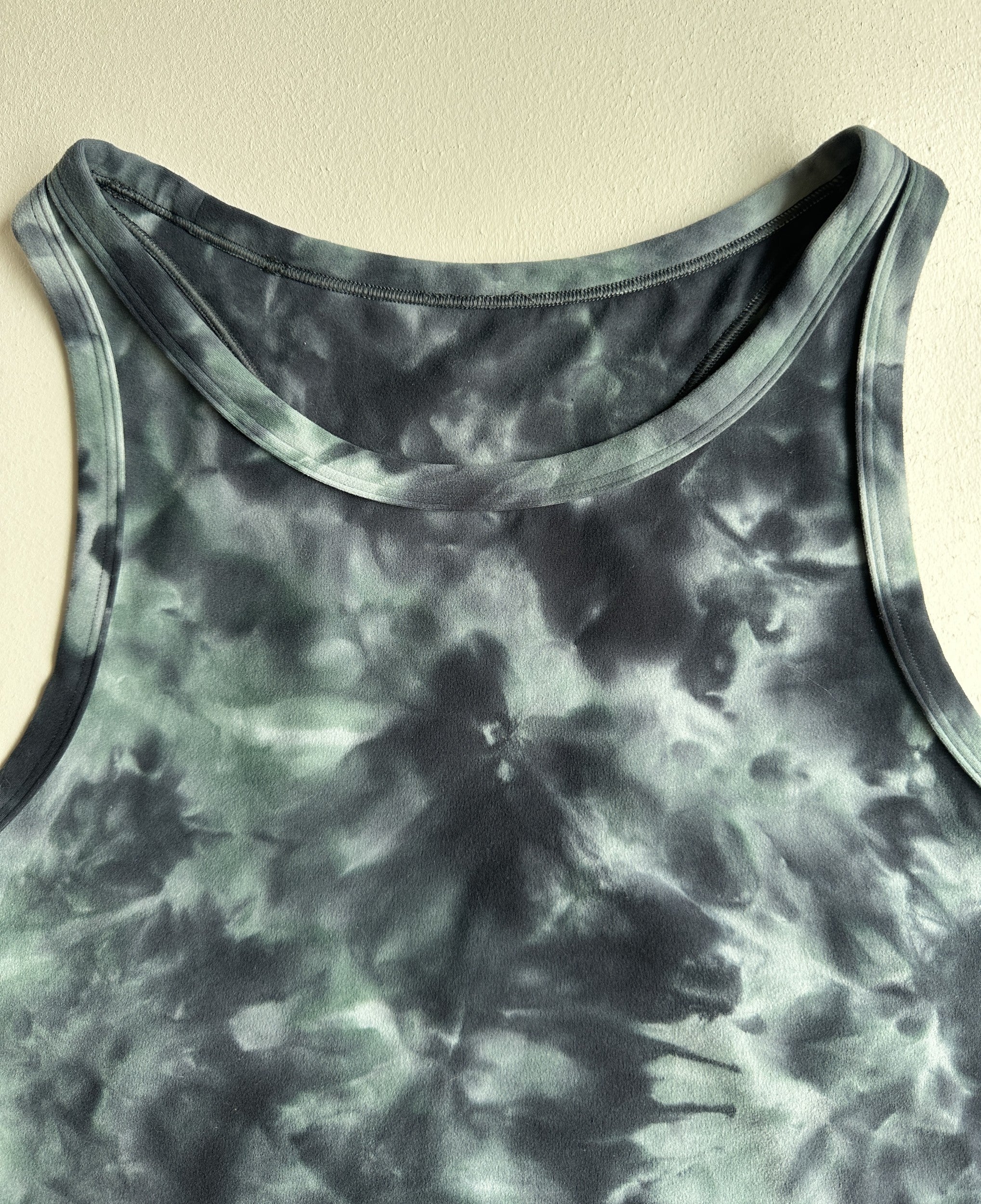 Align Racerback Tank Top in Diamond Dye Teal Graphite Grey — preloved Lululemon