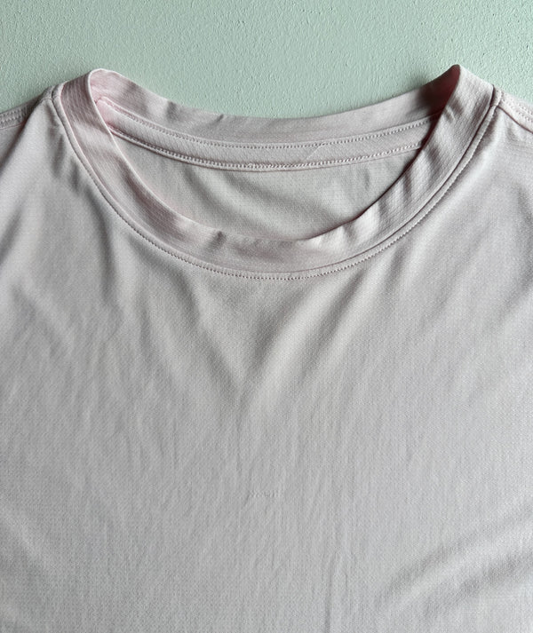 Classic-Fit Cotton Blend T-Shirt in Meadowsweet Pink — preloved Lululemon