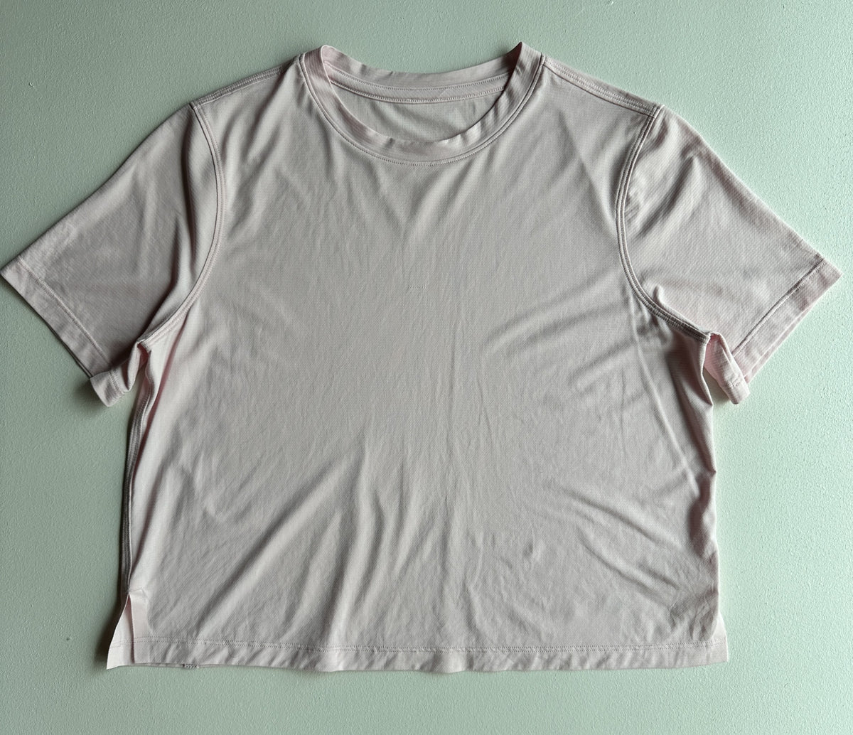 Classic-Fit Cotton Blend T-Shirt in Meadowsweet Pink — preloved Lululemon