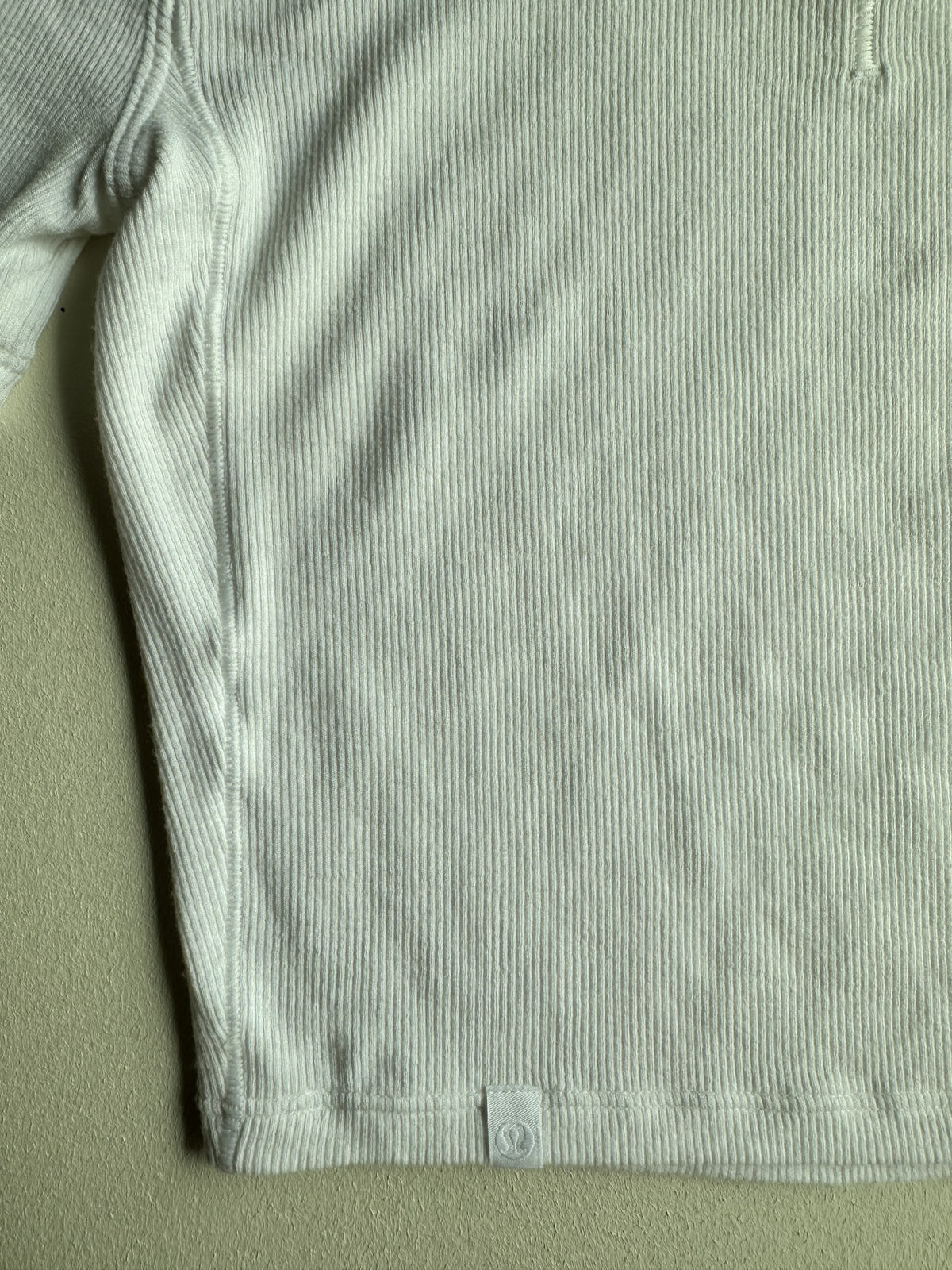 Hold Tight Cropped T-Shirt in White — preloved Lululemon