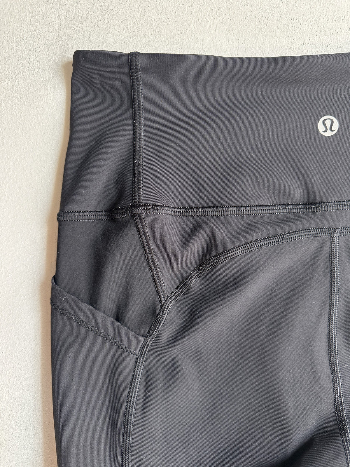 All the Right Places Pant II 28" in Black — preloved Lululemon
