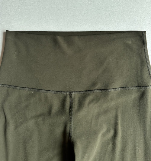 Align Pant 28" in Dark Olive — preloved Lululemon