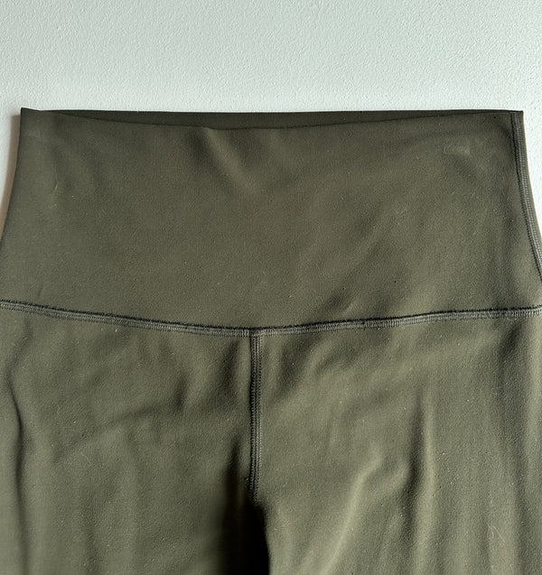 Align Pant 28" in Dark Olive — preloved Lululemon