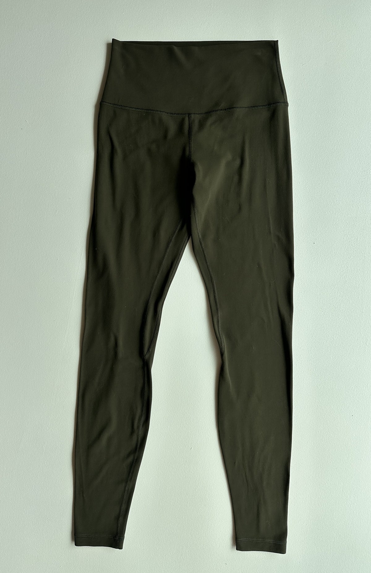 Align Pant 28" in Dark Olive — preloved Lululemon
