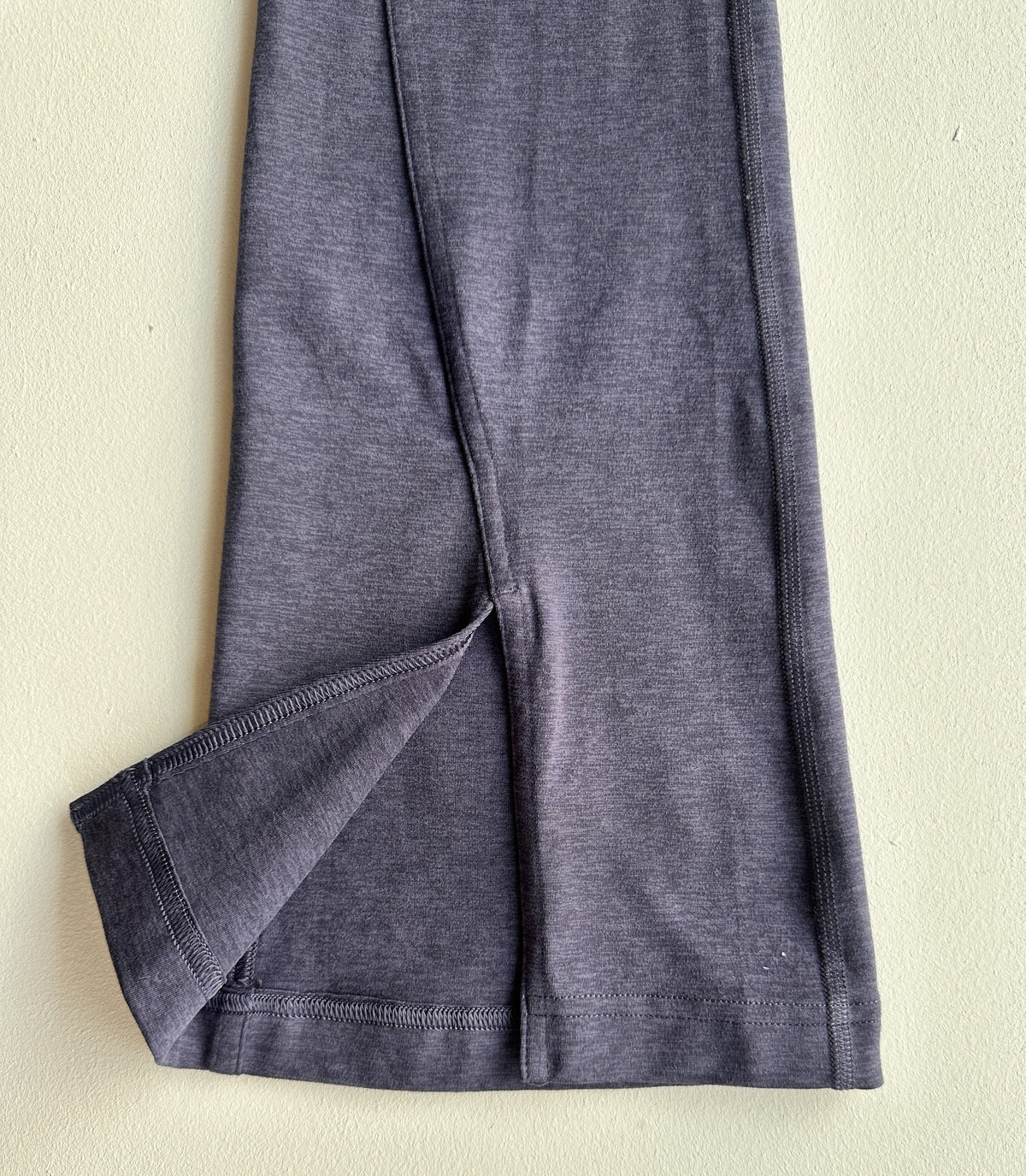 Soft Sueded Split Hem Flare Pant in Nightfall — preloved Lululemon