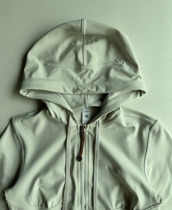 Cropped Jacket Nulu in Light Ivory — preloved Lululemon