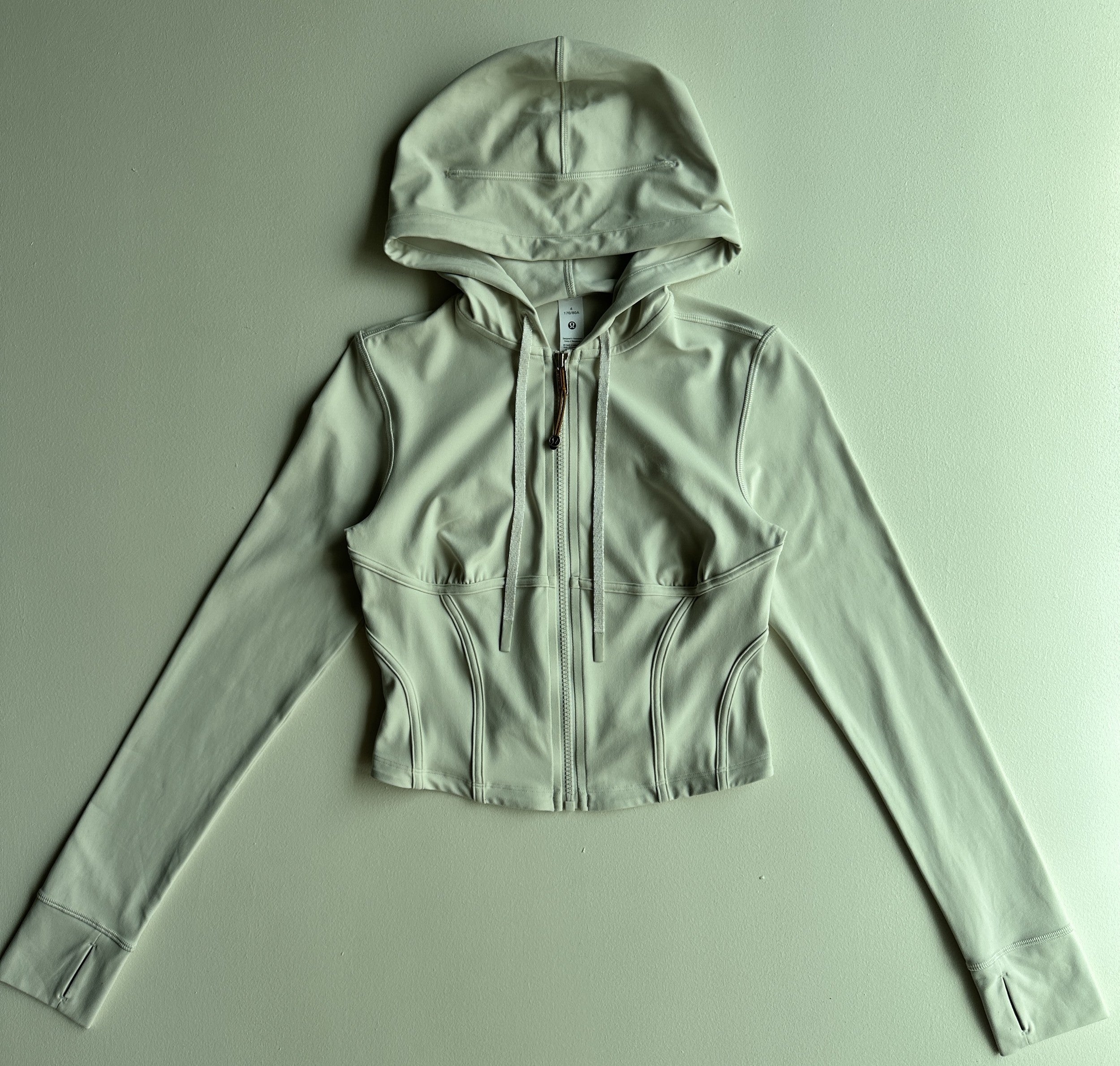 Cropped Jacket Nulu in Light Ivory — preloved Lululemon