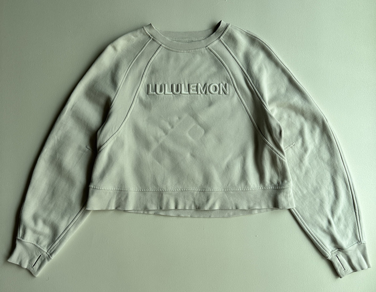 Scuba Oversized Pullover in Bone — preloved Lululemon