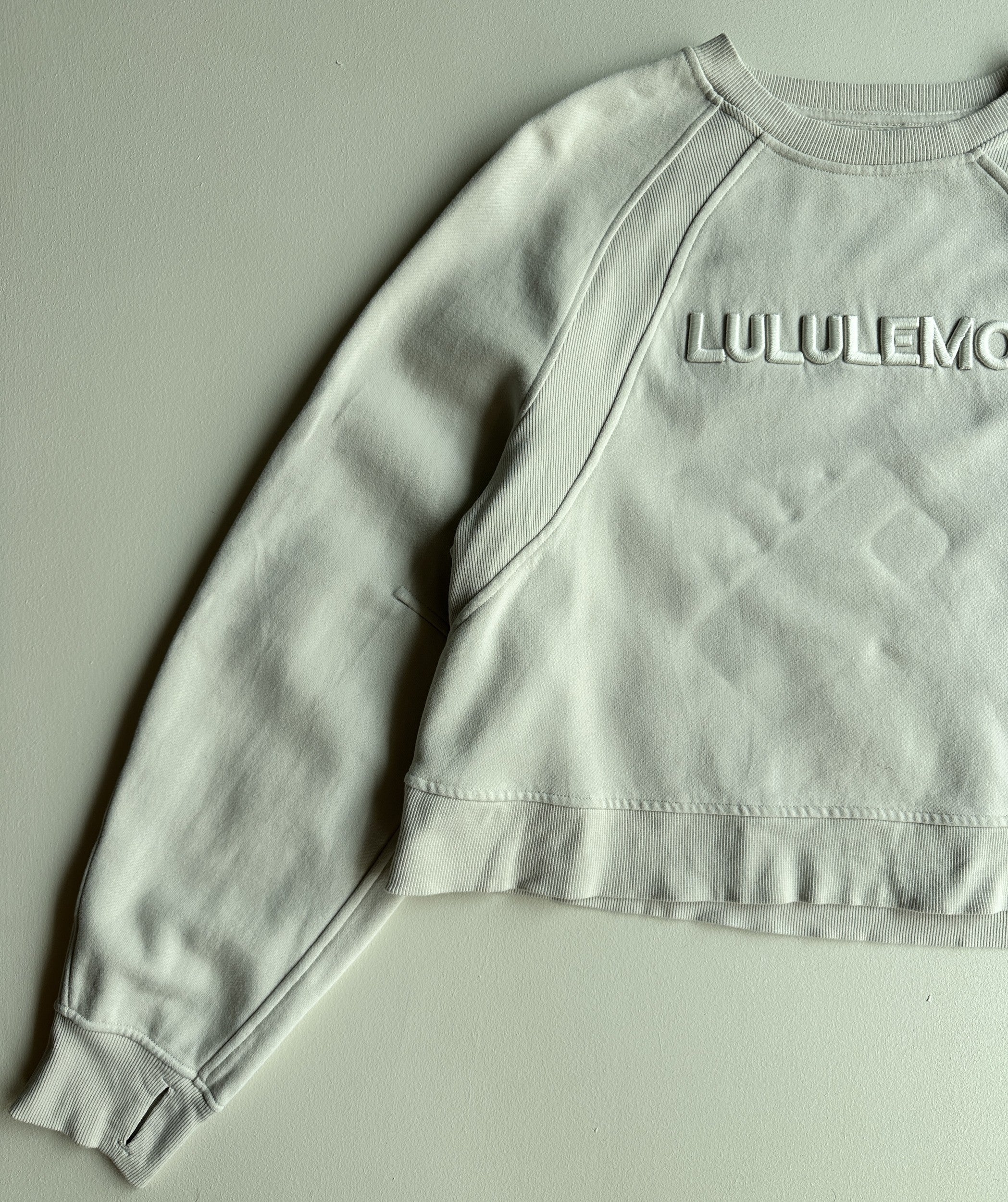 Scuba Oversized Pullover in Bone — preloved Lululemon
