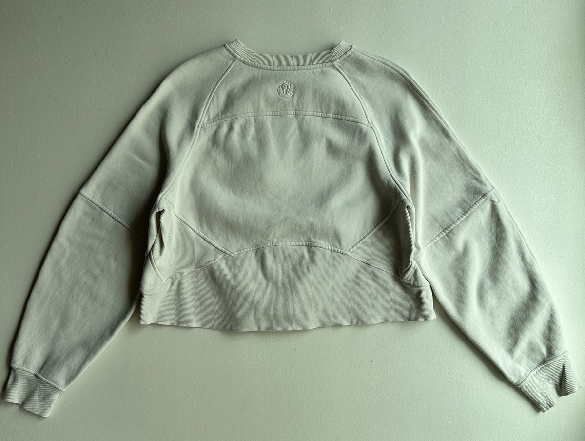Scuba Oversized Pullover in Bone — preloved Lululemon