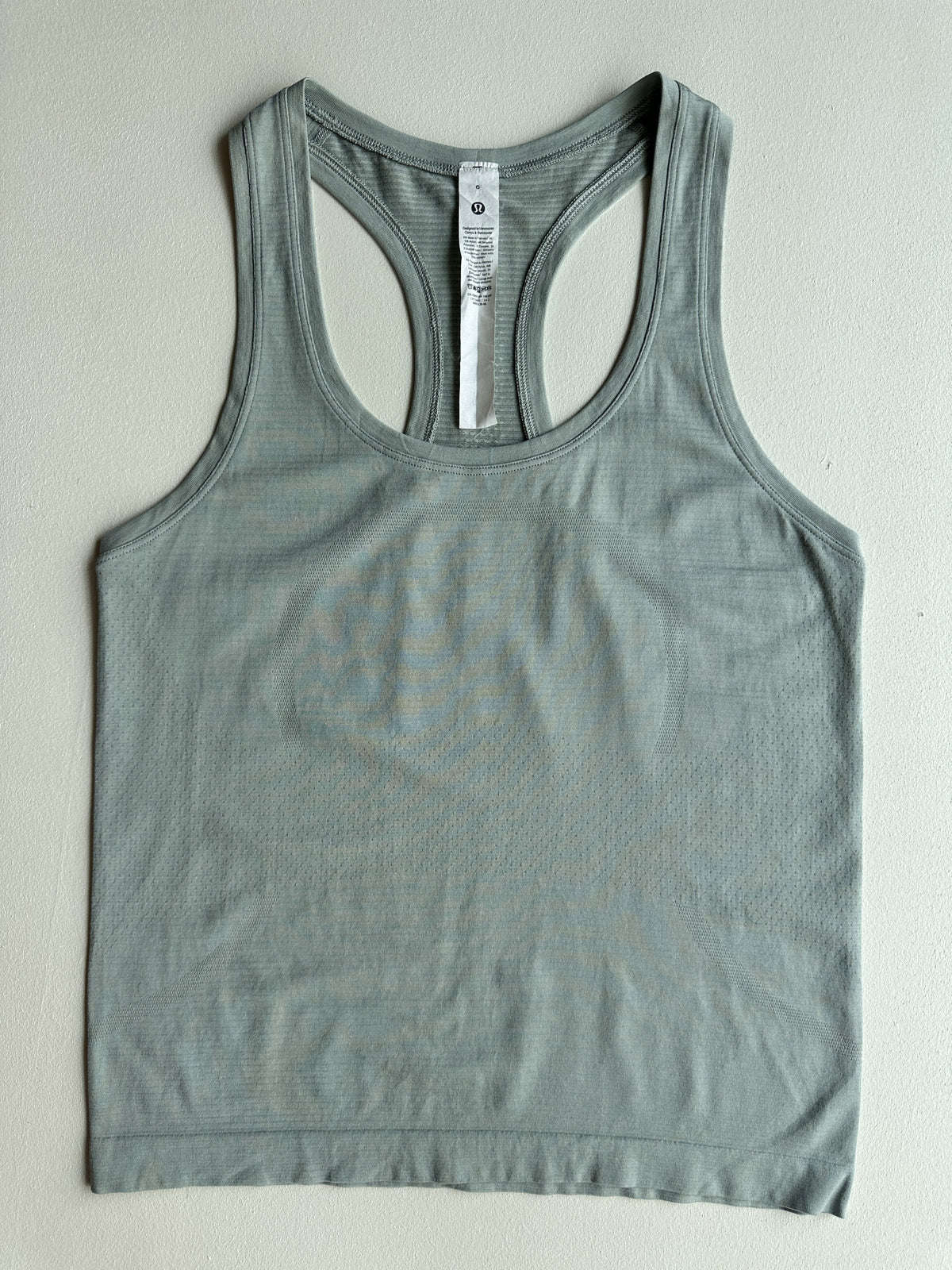 Ebb to Street Tank Top in Delicate Mint — preloved Lululemon